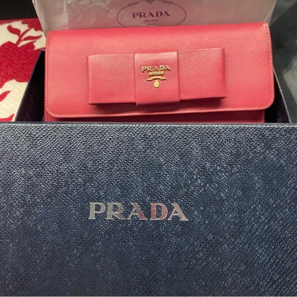 PRADA SAFFIANO FULL INCLUSION EUC - Picture 2 of 16